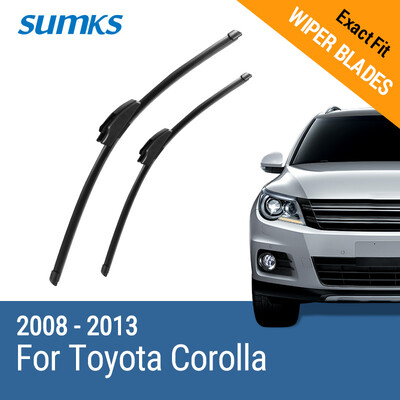 

Sumks стеклоочистителей для Toyota Corolla 26 "и 13" Fit крючок оружия 2008 2009 2010 2011 2012 2013