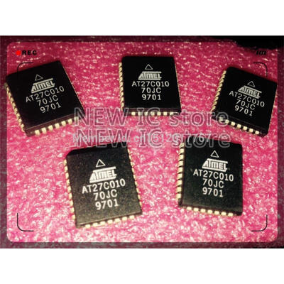 

Free shipping AT27C010-70JC 27C010 AT27C010 PLCC32 100% NEW ORIGINAL 5PCS/LOT OTP 100% NEW
