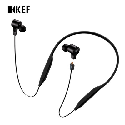 

KEF Porsche Design Porsche Design MOTION ONE Black Soul Edition Wireless Bluetooth Sport Headphone with Wired Headset Call