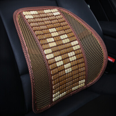 

Nine hundred WY-1814 car waist by summer bamboo mesh cloth cushion office waist lumbar pillow cool toning lumbar champagne