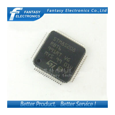 

5PCS STM8S208RBT6 QFP64 STM8S208R QFP STM8S208 MCU new and original Free shipping