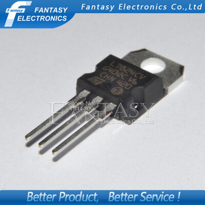 

10PCS L7824CV TO220 L7824 TO-220 7824 LM7824 MC7824 new and original IC free shipping