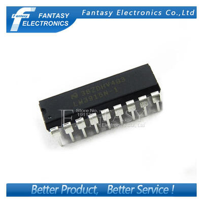 

10PCS LM3915N-1 DIP18 LM3915-1 DIP LM3915N LM3915 new&original IC free shipping
