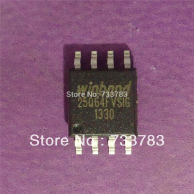 

2pcslot W25Q64FVSSIG W25Q64FVSIG 25Q64FVSIG 25Q64 64M-BIT FLASH 8M X 8 SPI BUS SERIAL EEPROM