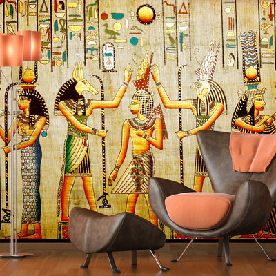 

Custom Photo Wallpaper High Quality Modern Luxury 3D Wallpaper Wall Mural Papel De Parede Home Decor Egyptian Murals Pintado
