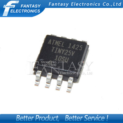 

2PCS ATTINY25V-10SU SOP8 ATTINY25V-10 SOP ATTINY25V SMD new and original IC free shipping