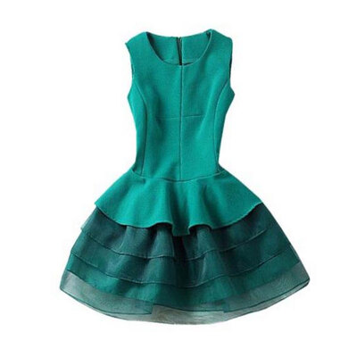 

Lovaru ™New 2015 fashion women summer dress New Hot Fashion summer dress cozy casual elegant organza embroidery lace dress