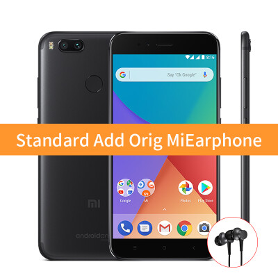 

Глобальная Версия Xiaomi Mi A1 4GB 32GB 5.5 " 1080P Snapdragon 625 Octa Core смартфон Dual 12MP камера Android Один отпечаток паль