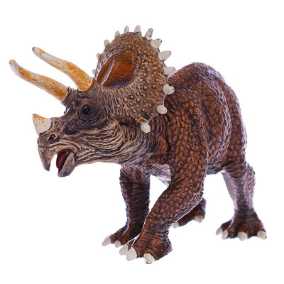 

Игрушка динозавров Triceratops Figurine - реалистичная пластиковая фигурка для динозавров для детей, тематические вечеринки, украшения