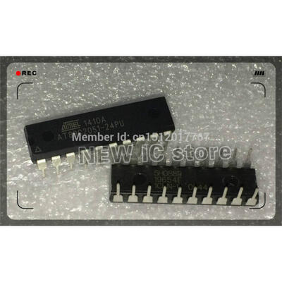 

Free shipping 50PCS AT89C2051-24PU AT89C2051 MCU 8BIT 2KB FLASH DIP-20. NEW IC