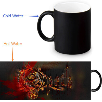 

Opeth Morphing Mug Color Change Tea Cup Волшебная молочная кружка для кофе