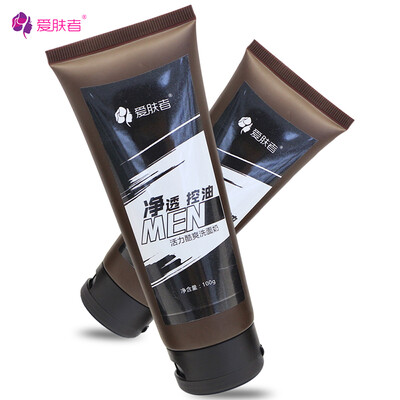

Men Cleansers 100G IFZA Gents face care Deep cleaning Hydrating Skin Care Oil Control Acne Blackhead Exfoliating