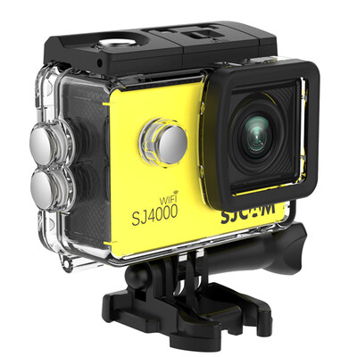 

SJCAM SJ4000 WIFI yellow Sports Camera 1080P HD Outdoor Riding Aerial Waterproof DV Mountain Dog Camera