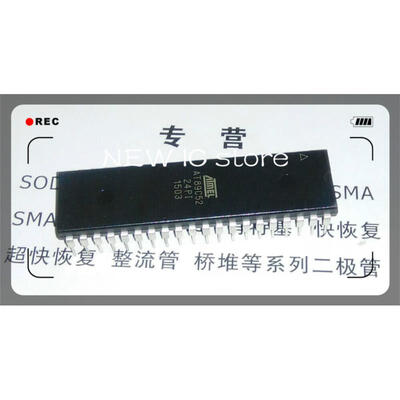 

Free Shipping 10pcs/lot AT89C52-24PI AT89C52 DIP40 MCU 8BIT 8KB FLASH IC AT89C52-24PI Best Quality