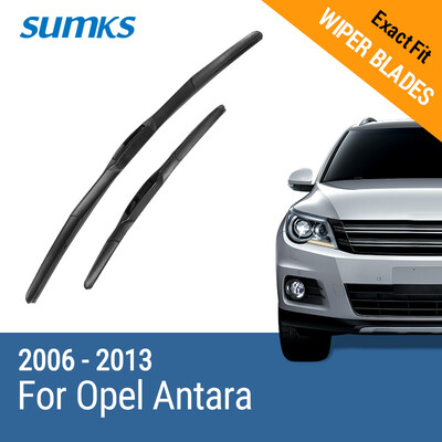 

SUMKS Wiper Blades for Opel Antara 24"&16" Fit Hook Arms 2006 2007 2008 2009 2010 2011 2012 2013