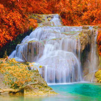 

3D Wallpaper Custom Mural Non-woven Waterfall Landscape Photography Background Mural Living Room Bedroom 3D Printed Wall Paper