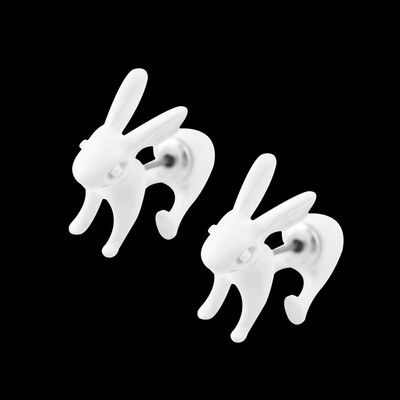 

милый кролик банни такие новые 1 пара посажение на кол леди жеребец серьги