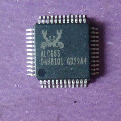 

5pcs/lot ALC663 REALTEK 5.1 Channel High Definition Audio Codec