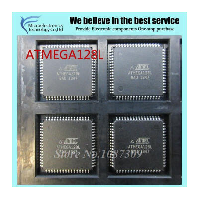 

5PCS free shipping ATMEGA128 ATMEGA128L ATMEGA128L-8AU TQFP-64 8-bit Microcontrollers - MCU 128kB Flash 4kB EEPROM 53 I/O Pins