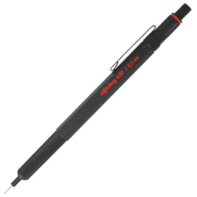 

Red Ring Rotring 600 Automatic Pencil Black HB 05mm