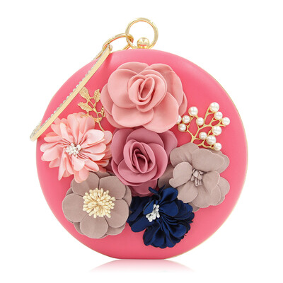 

Milisente 2018 New Women Purse Party Bag Ladies Flower Wedding Bags Female Evening Clutches