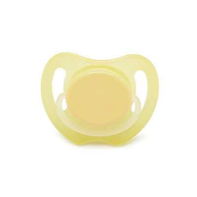 

Pigeon Pigeon solid color transparent pacifier S No N952 cream yellow