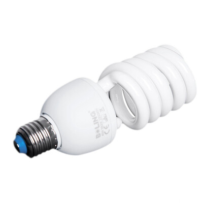 

BINGING BOLING SJL-45 three primary colors photography 45W energy saving lamp E27 screw color temperature 5500K photography light bulb