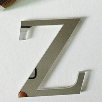 

20cmx14cmx12cmthick Big Size Wedding LOVE Letters Home decoration English 3D mirror wall Stickers Adhesive Alphabet For wall