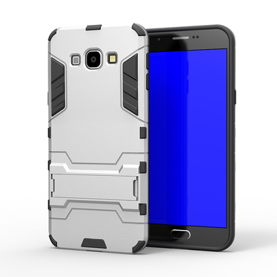 

GiGiboom Shockproof Ultra-thin Armor Plastic TPU Back Case Cover with Stand Holder Phone Case for Samsung Galaxy A8