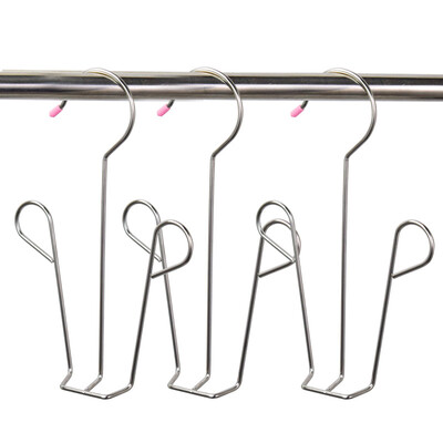 

Pinmai stainless steel hanging shoe rack thick&durable rack hook drying shoe rack multi-purpose hanging shoes not deformed hanging type 3 Pack