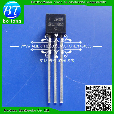 

100PCS BC182C BC182 TO-92 NPN Transistor