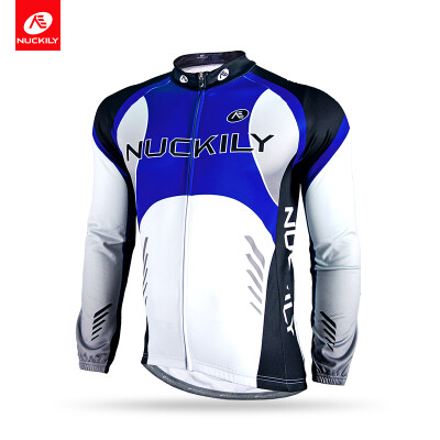 

NUCKILY Winter Sublimation Racing Jersey Polyester Cycling Clothing for Cyclist NJ530-W