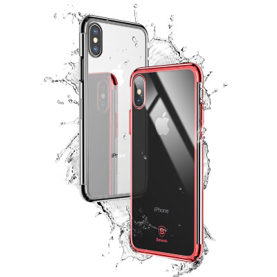

Bestus (Baseus) iPhoneX iPhone Чехол Чехол Ming Jue Drop Drop Высокое проникновение iphonex Обложка для телефона Прозрачное покрытие Всенаправленная Ультратонкая защитная оболочка Red