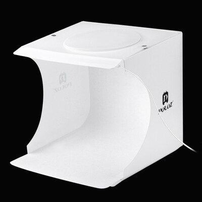 

PULUZ 20cm Складной портативный 550LM Light Photo Lighting Studio Съемный комплект для палаток с 6 цветами (черный, белый, оранжев