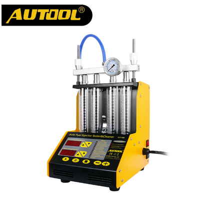 

Official AUTOOL CT150 4 Cylinder Auto Ultrasonic Injector Cleaner&Tester Machine 220110V 2 in 1