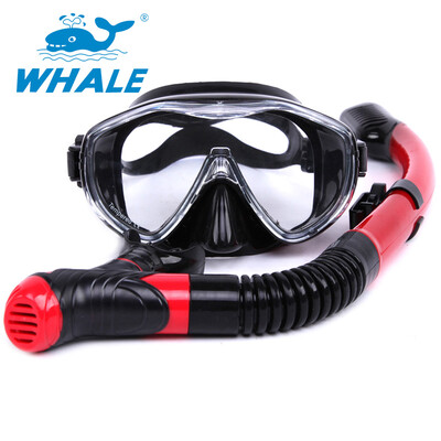 

Whale Brand Scuba Diving Mask Snorkel Goggles Set Силиконовое оборудование для бассейнов
