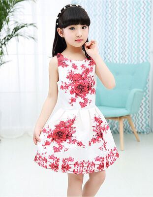 

Sleeveless-Kids-Girls-Princess-Floral-Summer-Party-Dress-Sundress-Clothes