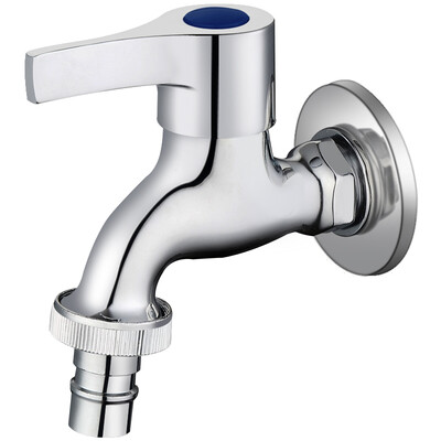 

MG MEJUE Z-1604 copper main body quick opening nozzle single cold washing machine faucet 6 points interface