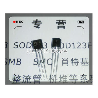 

Free Shipping 200pcs original BS170 TO-92 Transistors