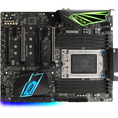 

MSI X399 SLI PLUS motherboard AMD X399Socket TR4
