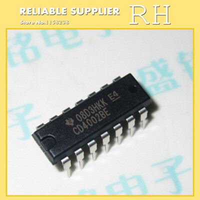 

50PCSLOT CD4002BE CD4002 DIP14 Gates&Inverters