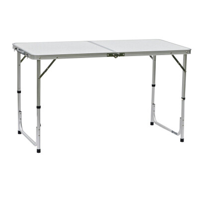 

Red camp outdoor folding table portable split folding table aluminum picnic barbecue table Lu Binghua 120 60 555 685cm