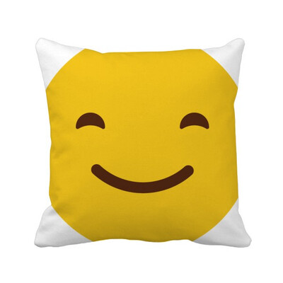 

улыбка желтый мило мило онлайн чат emoji пример модели площадь бросить подушку включить подушки покрытия дома диван декор подарок