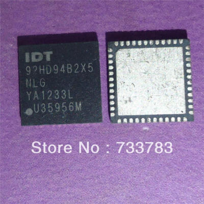 

5pcs/lot IDT92HD94B2X5NLG IDT 92HD94B2X5 92HD94 CODEC+ STEREO SPEAKER AMPLIFIER+CAPLESS HP+LDO