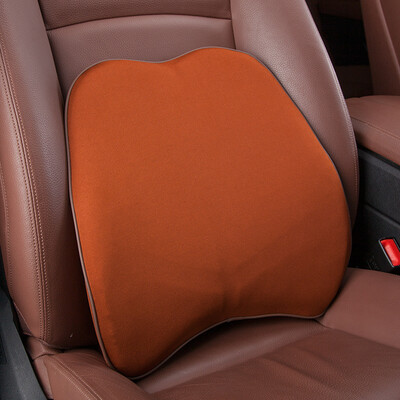 

Nine hundred WY-1805B car lumbar cushion space memory cotton pillow back cushion car office waist pillow brown