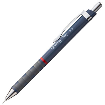 

Red Ring Rotring Tikky Automatic Pencil Navy Blue HB 07mm