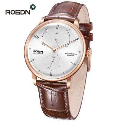 

ROSDN Men Watch male Wrist Watch 2018 mens watches top brand luxury quartz mens Watches Clock relogio feminino montre femme