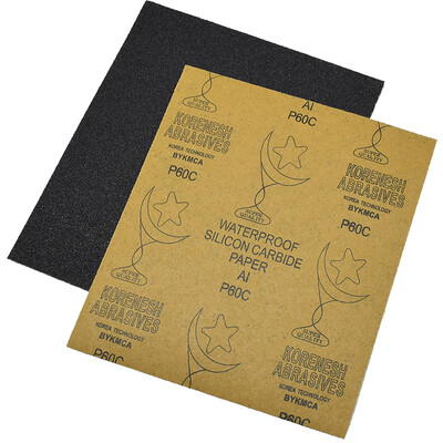 

Kraft Weir Waterproof Oil Sandpaper Dry&Wet 60 mesh 230280mm 10 pieces YS2780