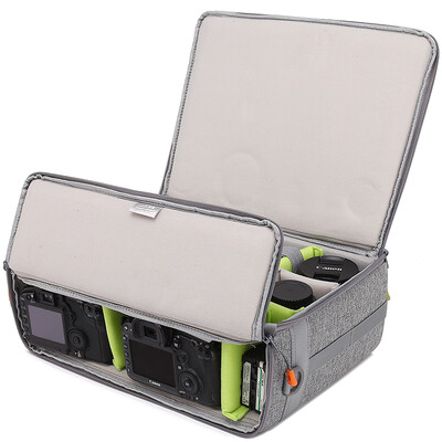 

Statin BD04F Double Opening Matrix Load-bearing SLR Camera Two-piece Seven Mirror Trolley Case Inner Bag 17-20 Inch Trolley Box