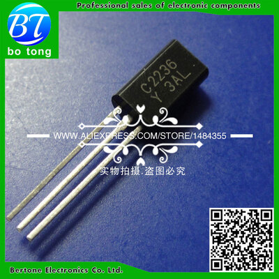 

Free shipping 20PCS 2SC2236 C2236 NPN Transistor TO-92L 30V 1.5A Triode Transistor Power